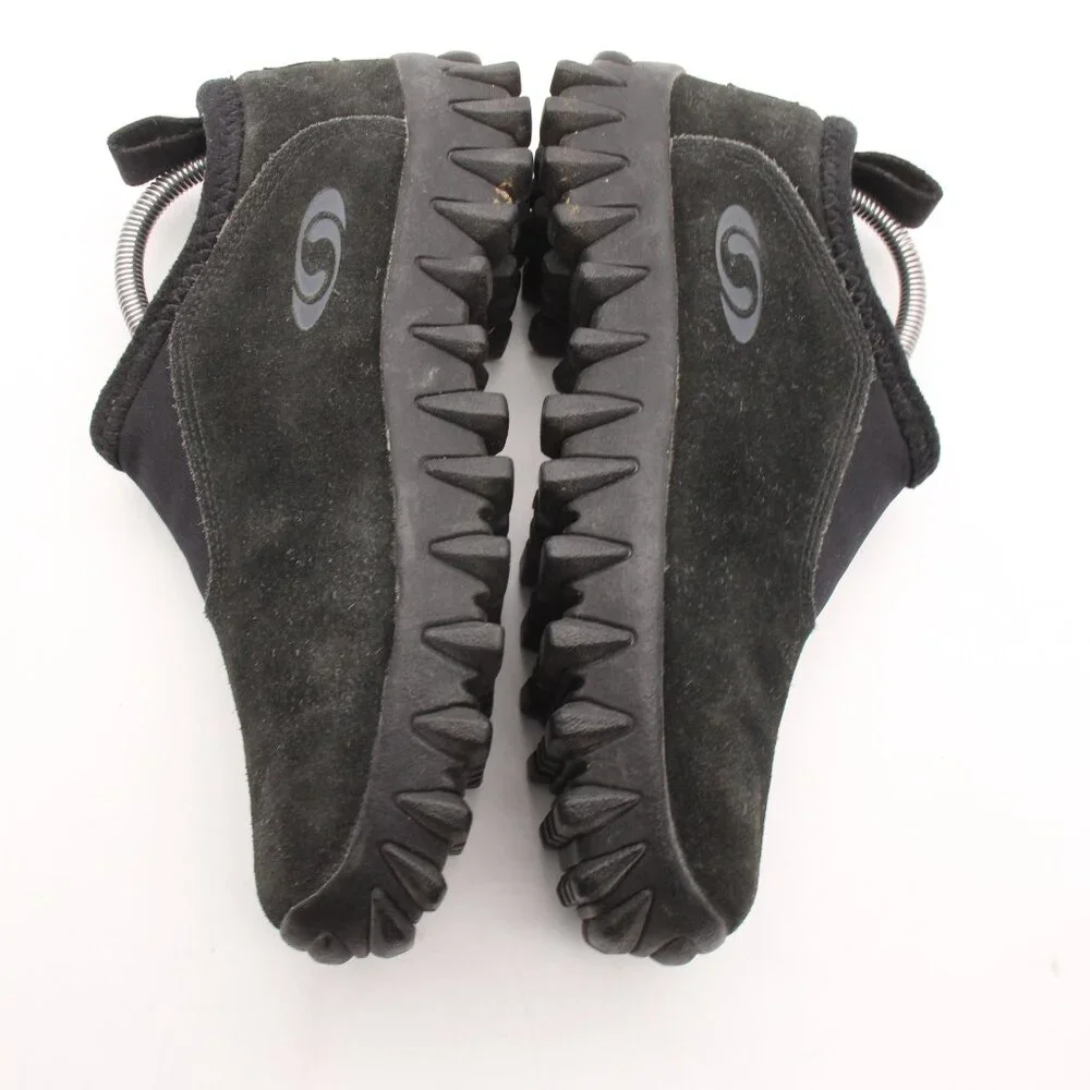 Salomon Contagrip CX Thinsulate slip on Black Suede Women's Size 8 Trail Shoes - Picture 8 of 11